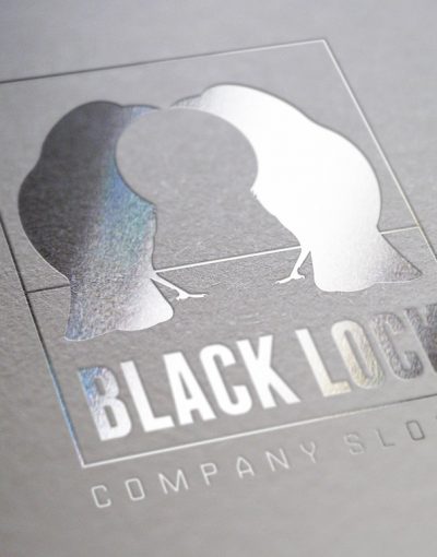 Black Lock Logo template