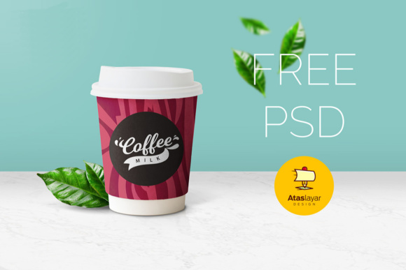 free coffee cup mockup