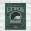 Electro Vintage Beats Poster Template_1160