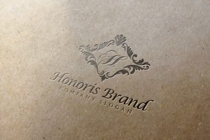 Honoris Letter Press Logo CM