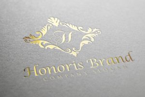 Honoris Luxury Gold Gold Logo