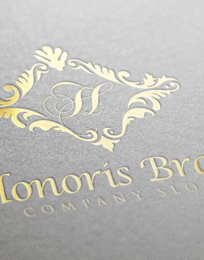 Honoris Luxury Gold Gold Logo