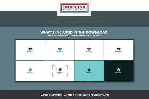 Mutant Bug logo security template creative market bmachina store main image all -3
