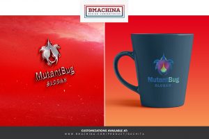 Mutant Bug logo security template creative market bmachina store main image mug and car -2