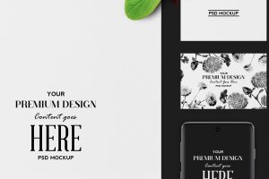 N#1 FA - Stationery Mockup