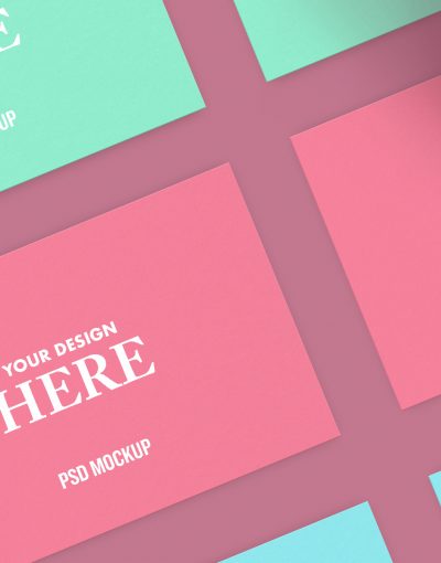 business card mockup