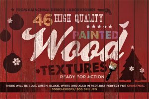 Painted Wood Textures by BMACHINA