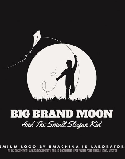 The Big Brand Moon Logo