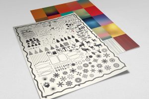 christmas elements photo
