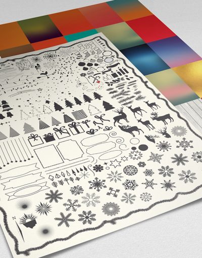christmas elements photo