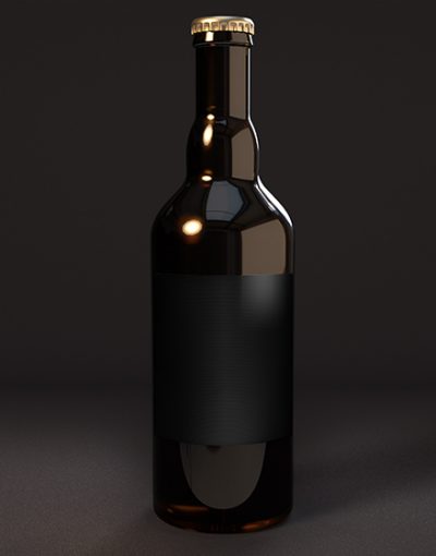 Beer Bottle Mockup Artisan