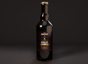 Beer Bottle Mockup Artisan