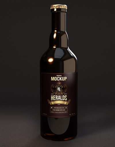 Beer Bottle Mockup Artisan