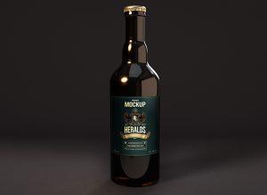 Beer Bottle Mockup Artisan