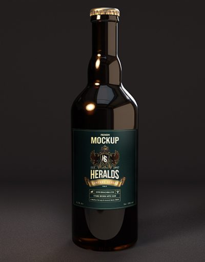 Beer Bottle Mockup Artisan
