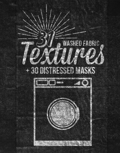 washed fabric textures Creative market promo main